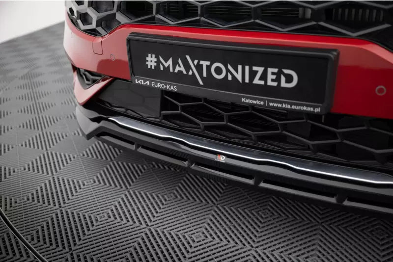 Maxton Design Frontlippe für Kia Sportage GT-Line Mk5 Hochglanz schwarz – Ansicht 3