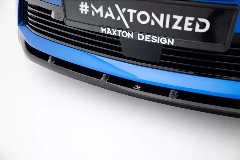 Maxton Design Frontlippe für Opel Astra Sports Tourer L MK5 Hochglanz schwarz – Ansicht 3