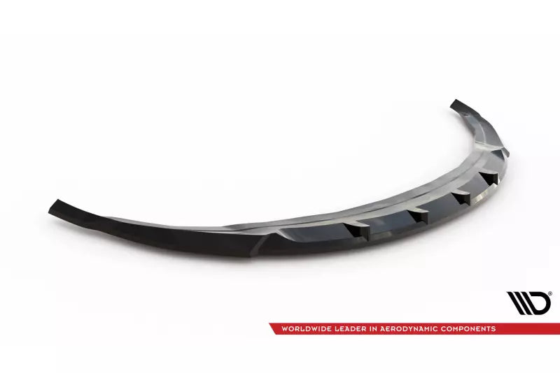 Maxton Design Frontlippe für Tesla Model 3 Project Highland Facelift Hochglanz schwarz – Ansicht 4
