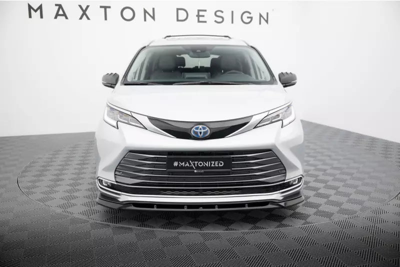 Maxton Design Frontlippe für Toyota Sienna Mk4 Hochglanz schwarz – Ansicht 1