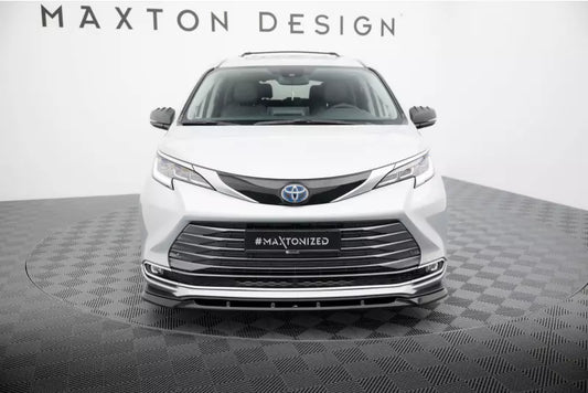 Maxton Design Frontlippe für Toyota Sienna Mk4 Hochglanz schwarz – Ansicht 1