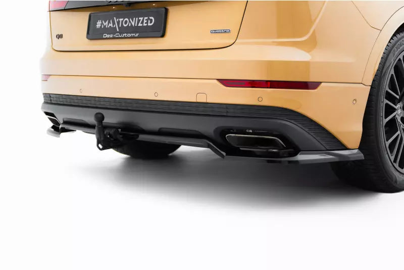 Maxton Design Heckdiffusor für Audi Q8 Mk1 Facelift Hochglanz schwarz – Ansicht 1