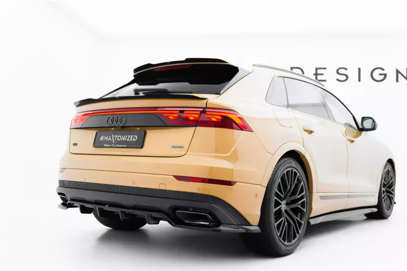 Maxton Design Heckdiffusor für Audi Q8 Mk1 Facelift Hochglanz schwarz – Ansicht 2