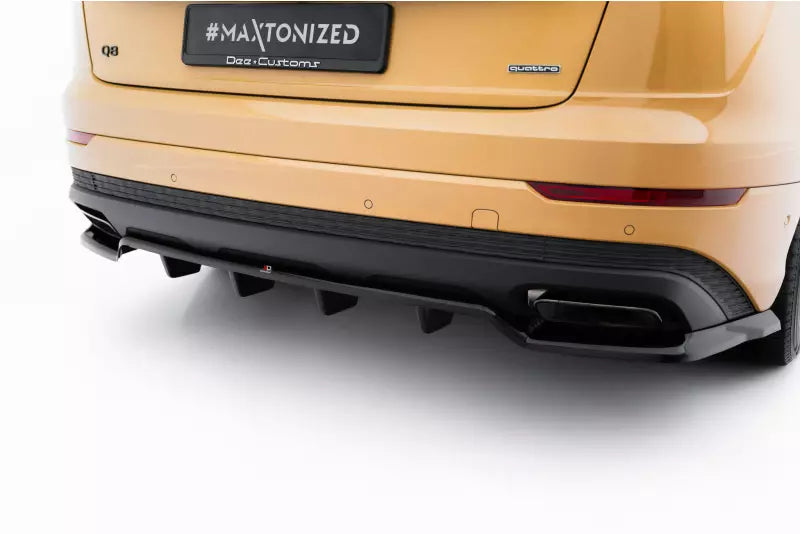 Maxton Design Heckdiffusor für Audi Q8 Mk1 Facelift Hochglanz schwarz – Ansicht 3