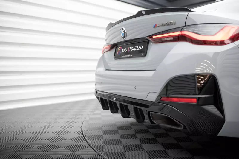Maxton Design Heckdiffusor V.3 für BMW M440i Gran Coupe G26 Hochglanz schwarz – Ansicht 4
