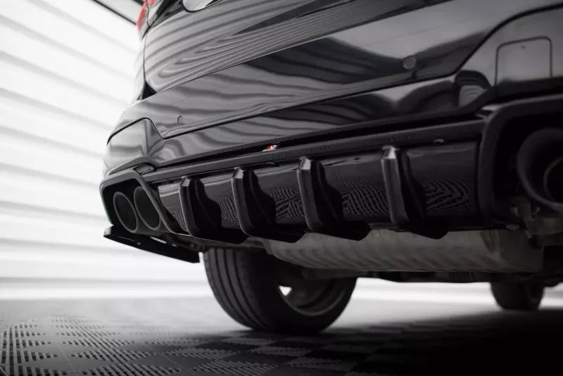 Maxton Design Heckdiffusor für BMW X3 M F97 Hochglanz schwarz – Ansicht 2