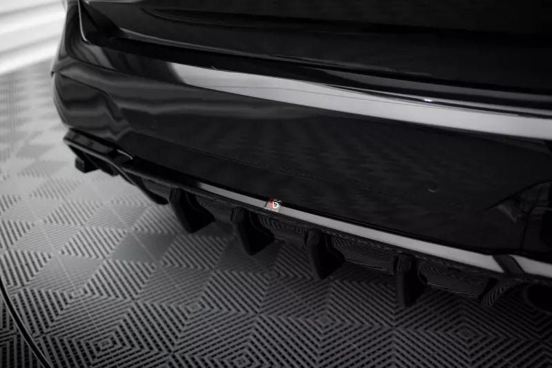 Maxton Design Heckdiffusor für BMW X3 M F97 Hochglanz schwarz – Ansicht 4
