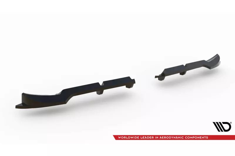 Maxton Design Heckdiffusor für Brabus Smart Fortwo C451 Facelift Hochglanz schwarz – Ansicht 4
