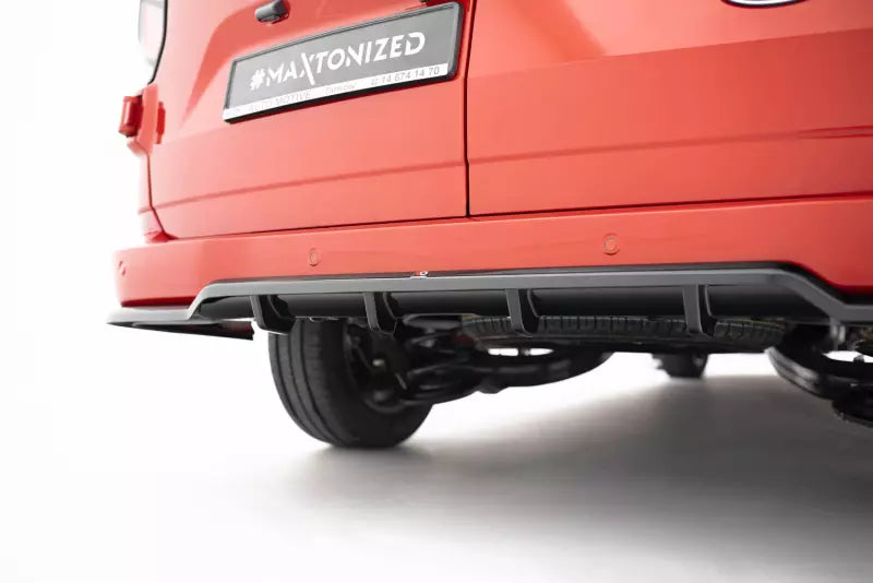 Maxton Design Heckdiffusor für Ford Transit Custom Mk2 Hochglanz schwarz – Ansicht 3