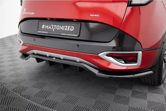Maxton Design Heckdiffusor für Kia Sportage GT-Line Mk5 Hochglanz schwarz – Ansicht 1