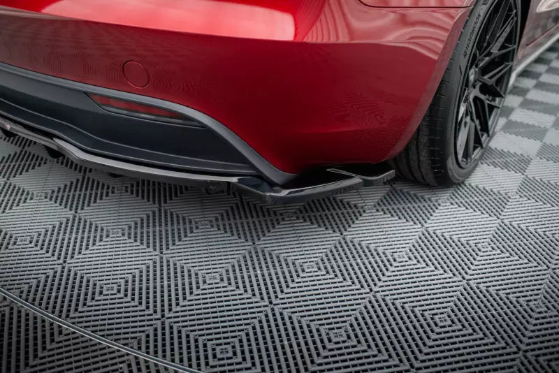 Maxton Design Heckdiffusor für Tesla Model 3 Project Highland Facelift Hochglanz schwarz – Ansicht 4