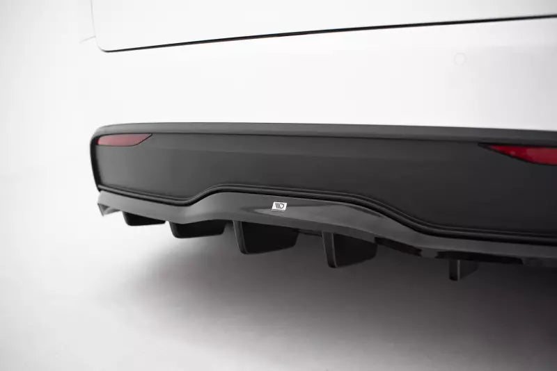 Maxton Design Heckdiffusor für Tesla Model X Mk1 Facelift Hochglanz schwarz – Ansicht 4