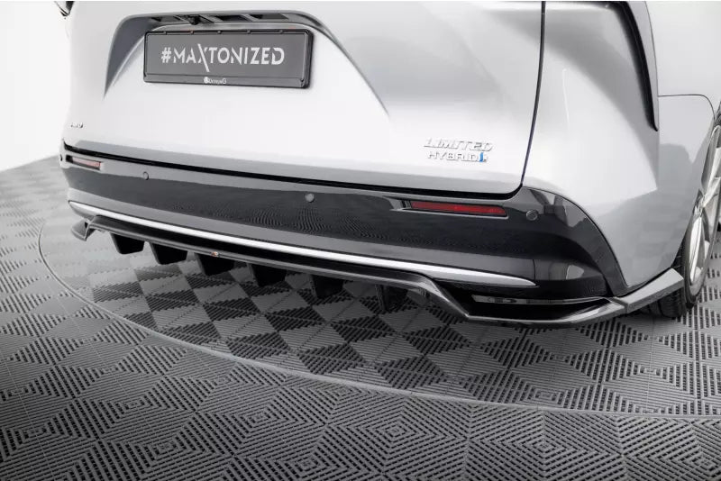 Maxton Design Heckdiffusor für Toyota Sienna Mk4 Hochglanz schwarz – Ansicht 1