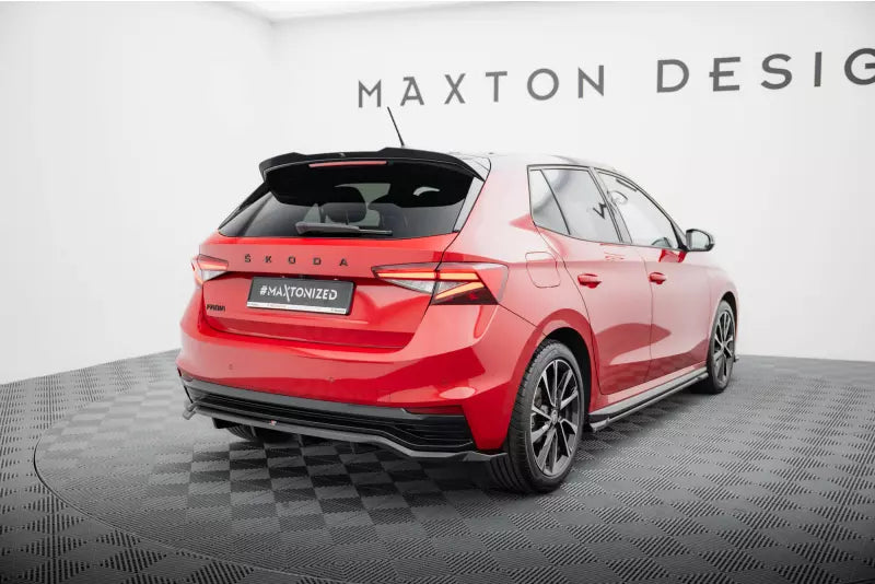 Maxton Design Heckdiffusor Skoda Fabia Monte Carlo Mk4 Hochglanz schwarz – Ansicht 2