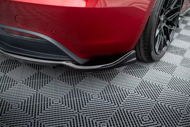 Maxton Design Heckdiffusor Tesla Model 3 Project Highland Facelift Hochglanz schwarz – Ansicht 3