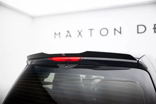 Maxton Design Heckspoiler Lippe für Brabus Smart Fortwo C451 Facelift Hochglanz schwarz – Ansicht 1