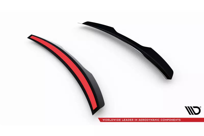 Maxton Design Heckspoiler Lippe für Brabus Smart Fortwo C451 Facelift Hochglanz schwarz – Ansicht 4