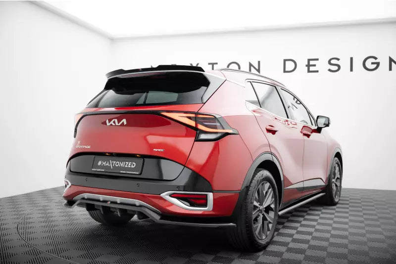 Maxton Design Heckspoiler Lippe für Kia Sportage GT-Line Mk5 Hochglanz schwarz – Ansicht 2