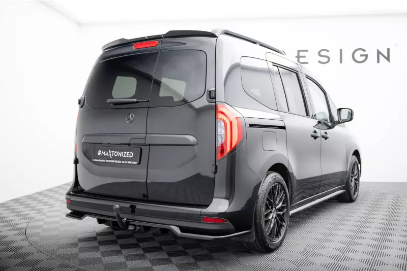 Maxton Design Heckspoiler Lippe für Mercedes T Klasse W420 Hochglanz schwarz – Ansicht 3
