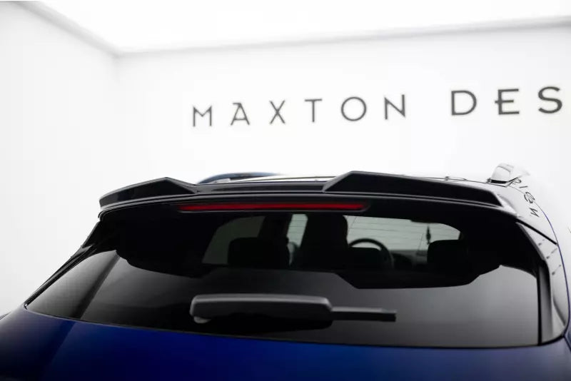 Maxton Design Heckspoiler 3D für Porsche Taycan Cross Turismo 4S Hochglanz schwarz – Ansicht 1