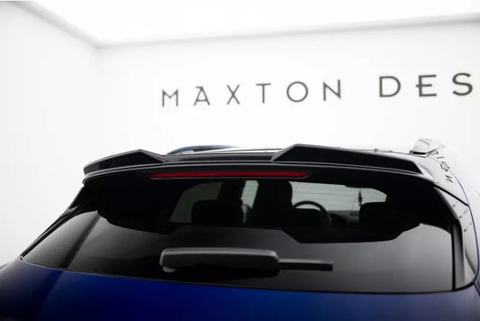 Maxton Design Heckspoiler 3D für Porsche Taycan Cross Turismo 4S Hochglanz schwarz – Ansicht 1