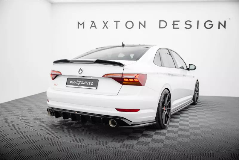 Maxton Design Heckspoiler 3D für VW Jetta GLI Mk7 Hochglanz schwarz – Ansicht 1