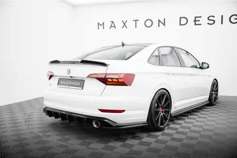 Maxton Design Heckspoiler 3D für VW Jetta GLI Mk7 Hochglanz schwarz – Ansicht 4