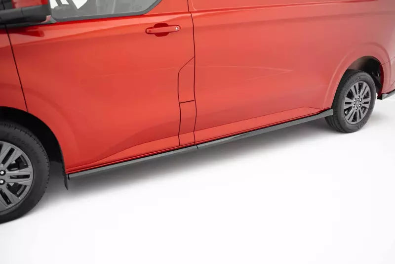 Maxton Design Seitenschweller (Paar) für Ford Transit / Tourneo Custom L2 Mk2 Hochglanz schwarz – Ansicht 1