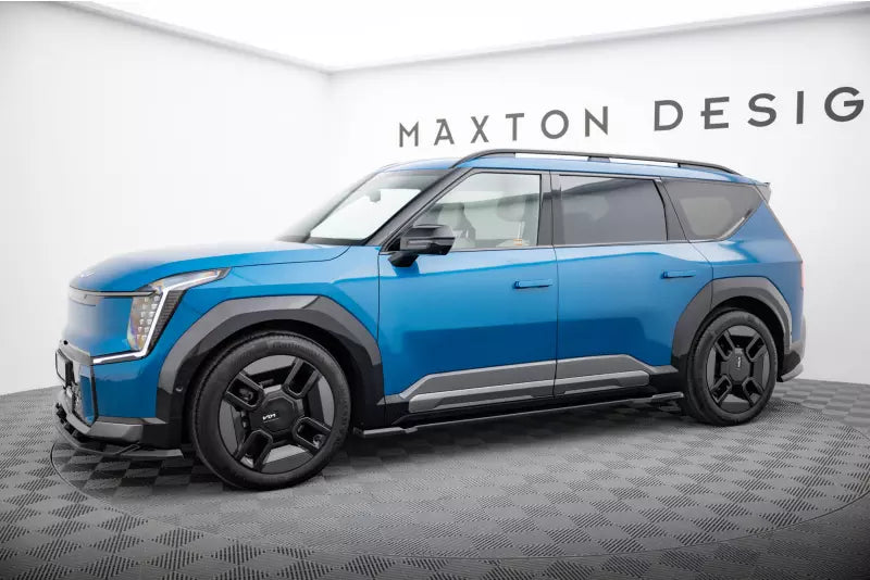 Maxton Design Seitenschweller (Paar) für Kia EV9 GT-Line Mk1 Hochglanz schwarz – Ansicht 2