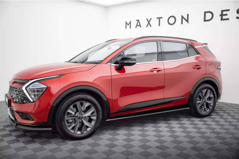 Maxton Design Seitenschweller (Paar) für Kia Sportage GT-Line Mk5 Hochglanz schwarz – Ansicht 2