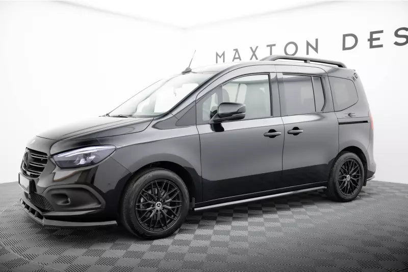 Maxton Design Seitenschweller (Paar) für Mercedes-Benz T Klasse W420 Hochglanz schwarz – Ansicht 2