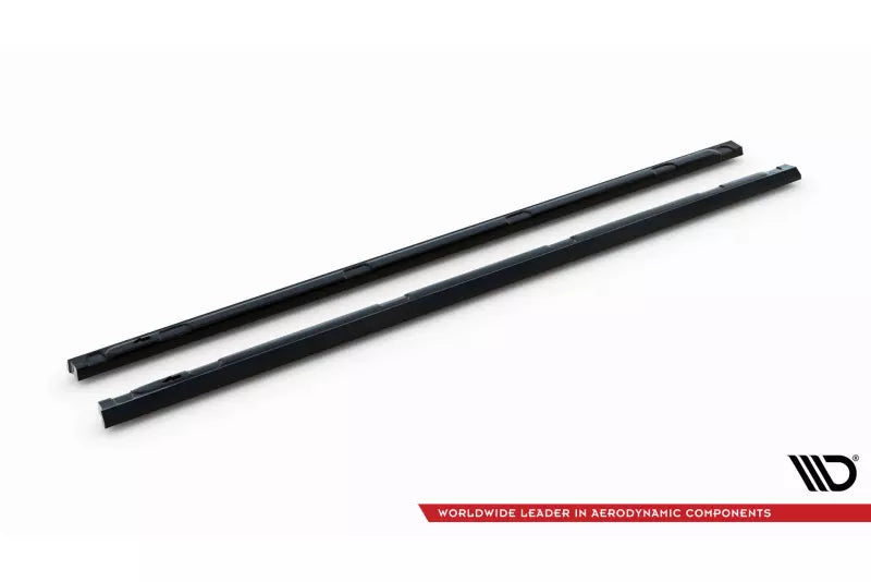 Maxton Design Seitenschweller (Paar) für Mercedes-Benz T Klasse W420 Hochglanz schwarz – Ansicht 4