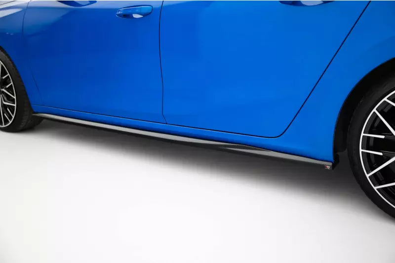 Maxton Design Seitenschweller (Paar) für Opel Astra Sports Tourer L (MK5) Hochglanz schwarz – Ansicht 2
