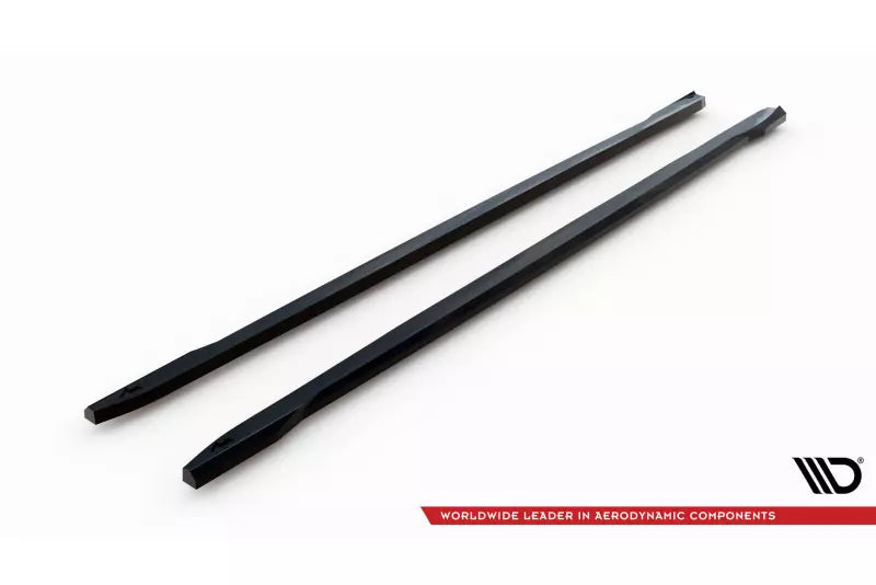Maxton Design Seitenschweller (Paar) für Skoda Fabia Monte Carlo Mk4 Hochglanz schwarz – Ansicht 4