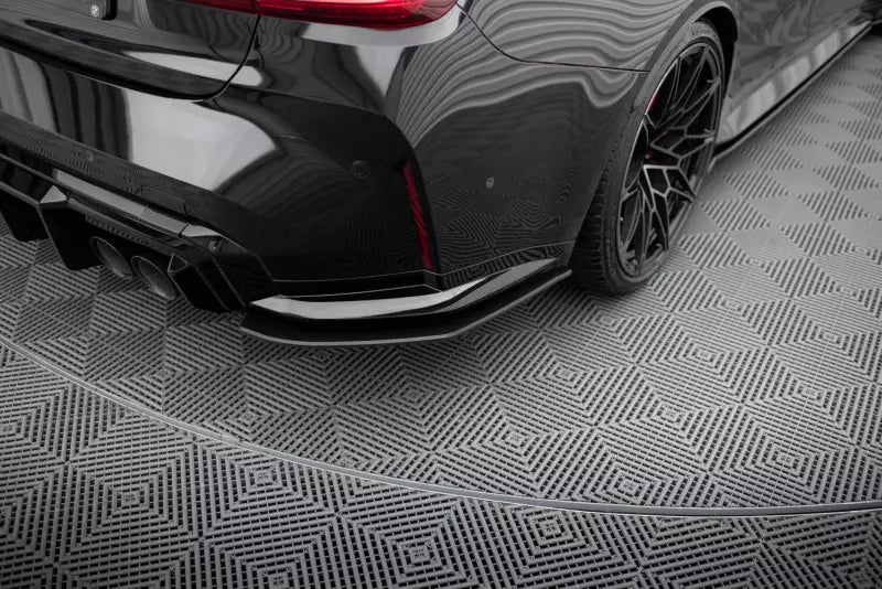 Maxton Design Street Pro Diffusor Flaps für BMW M3 G80 Schwarz – Ansicht 1