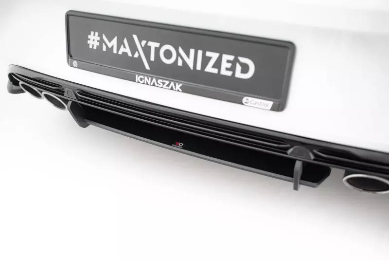 Maxton Design Street Pro Heckdiffusor für VW T-Roc R Mk1 Schwarz – Ansicht 3
