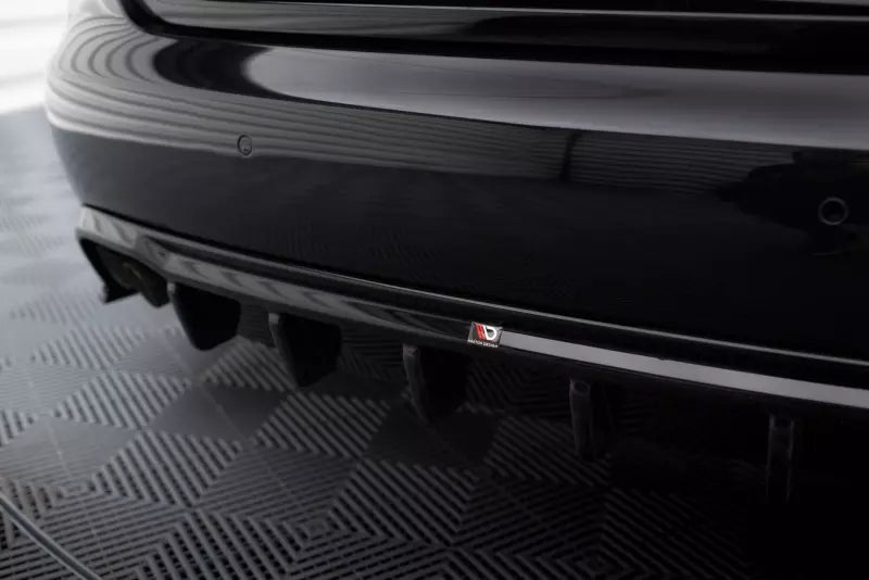 Maxton Design Heckdiffusor für Audi A4 B8 Limousine / Avant (2007-2011) Hochglanz schwarz – Ansicht 2