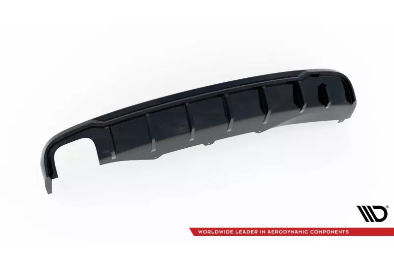 Maxton Design Heckdiffusor für Audi A4 B8 Limousine / Avant (2007-2011) Hochglanz schwarz – Ansicht 4