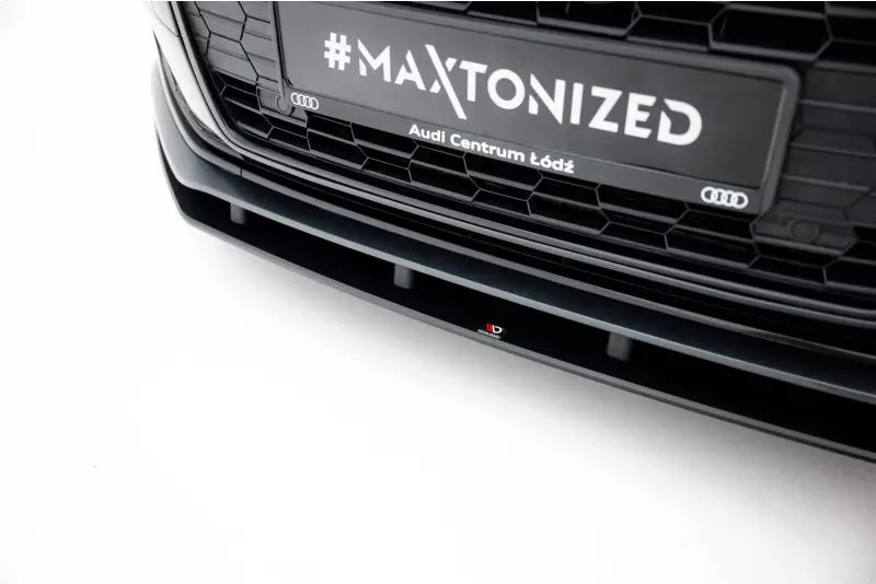 Maxton Design Street Pro Frontlippe für Audi A5 F5 Facelift schwarz – Ansicht 3