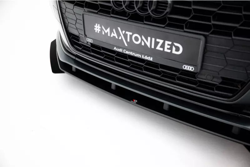 Maxton Design Street Pro Frontlippe für für Audi A5 F5 Facelift Hochglanz schwarz – Ansicht 4
