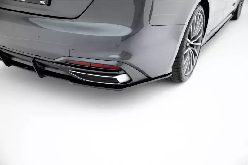Maxton Design Street Pro Heckdiffusor für Audi A5 F5 Facelift schwarz – Ansicht 2