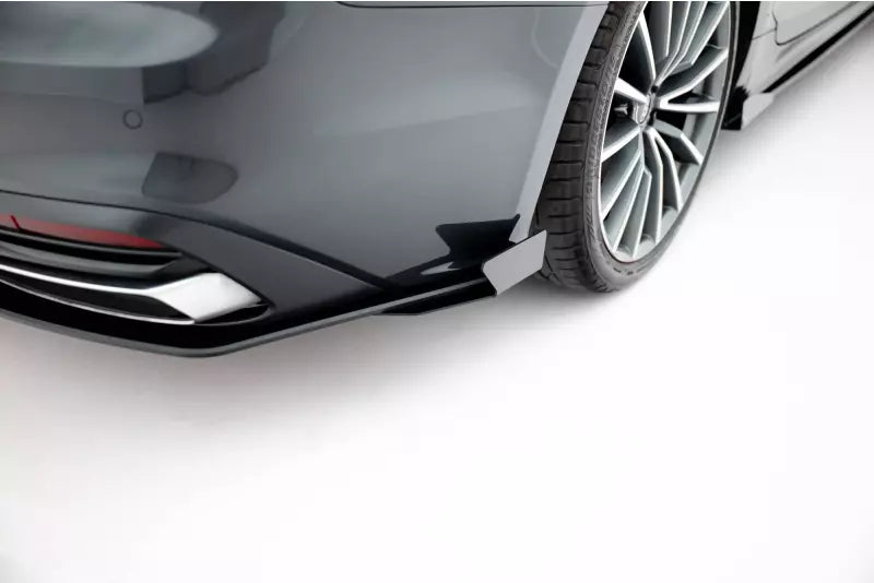 Maxton Design Street Pro Heckdiffusor für Audi A5 F5 Facelift schwarz mit Hochglanz Flaps – Ansicht 4
