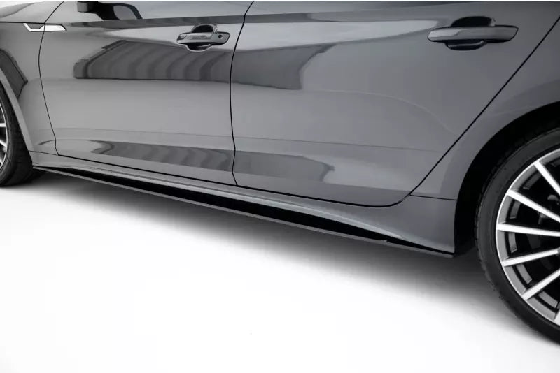 Maxton Design Street Pro Seitenschweller (Paar) für Audi A5 Sportback F5 Facelift schwarz – Ansicht 3