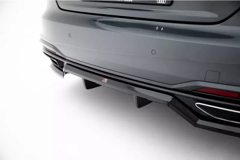 Maxton Design Heckdiffusor für Audi A5 F5 Facelift Hochglanz schwarz – Ansicht 2