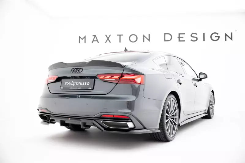 Maxton Design Heckdiffusor für Audi A5 F5 Facelift Hochglanz schwarz – Ansicht 4