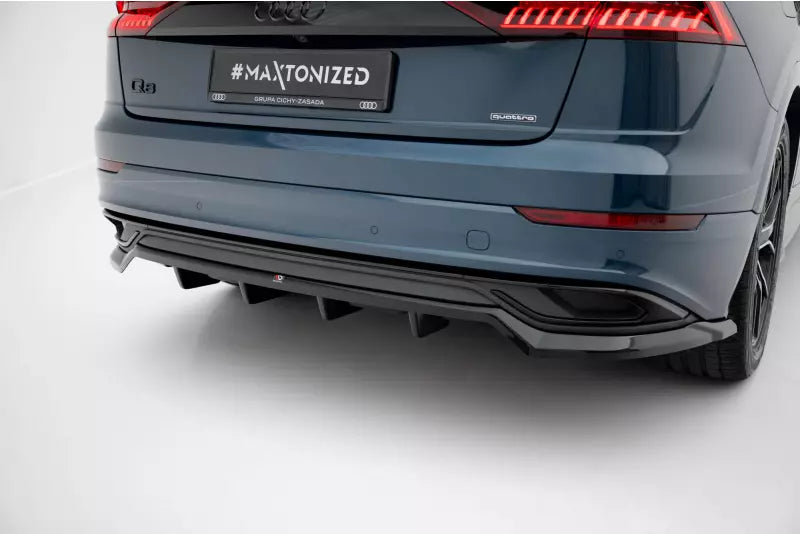 Maxton Design Heckdiffusor für Audi Q8 Mk1 Hochglanz schwarz – Ansicht 1