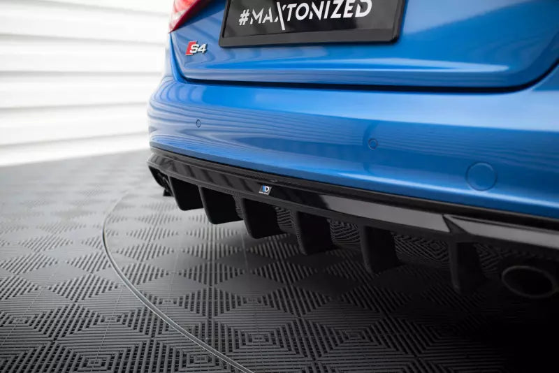 Maxton Design Heckdiffusor V.3 für Audi S4 Limousine / Avant B8 Hochglanz schwarz – Ansicht 4