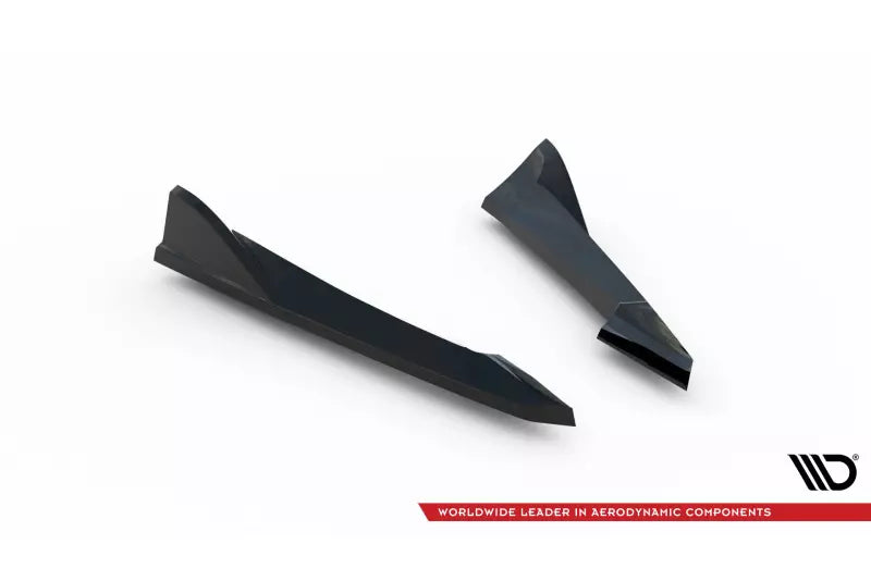 Maxton Design Diffusor Flaps für Audi S4 Limousine B8 Hochglanz schwarz – Ansicht 4