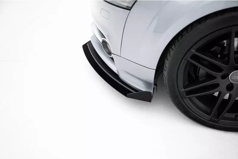 Maxton Design Street Pro Frontlippe für für Audi TT S / TT S-Line 8J Facelift Hochglanz schwarz – Ansicht 3