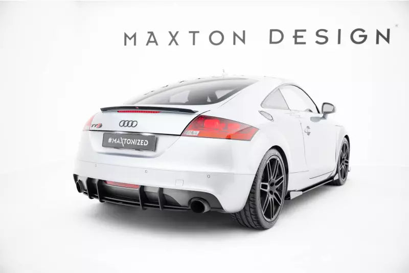Maxton Design Street Pro Heckdiffusor für Audi TT S-Line 8J Facelift schwarz – Ansicht 1